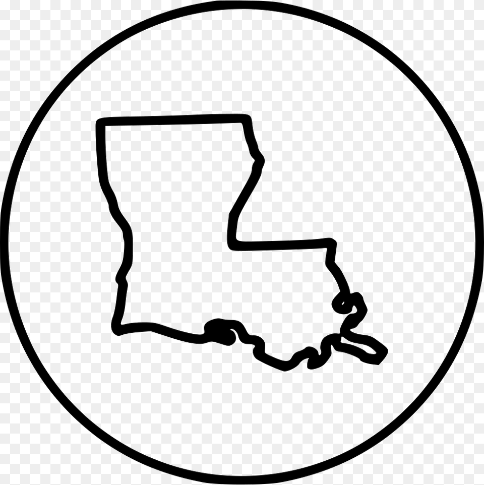 Louisiana Icon Download, Stencil, Symbol, Text Free Transparent Png