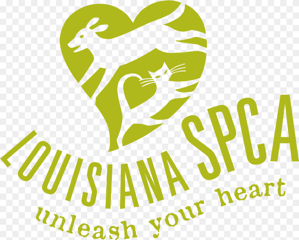 Louisiana Spca Logos Louisiana Spca, Logo, Advertisement, Animal, Antelope Png Image