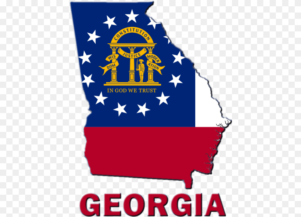 Louisiana State Seal Vector Georgia State Flag 2017, Person, Logo, Symbol Png Image