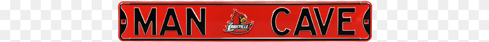 Louisville Cardinals Man Cave Authentic Street Sign Washington Capitals Man Cave Street Sign, License Plate, Transportation, Vehicle Png Image
