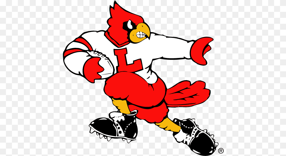 Louisville Cardinals Mascot Logo Louisville Cardinal Football Logo, Baby, Person, People Free Png
