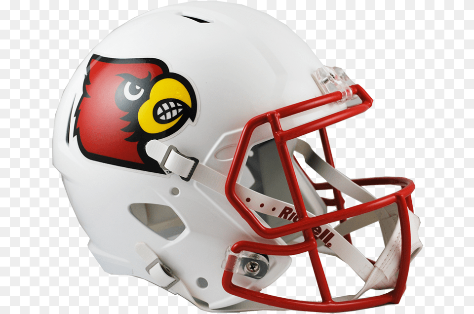 Louisville Cardinals Replica Full Size Speed Helmet Louisville Cardinals Helmet, American Football, Football, Football Helmet, Sport Png Image