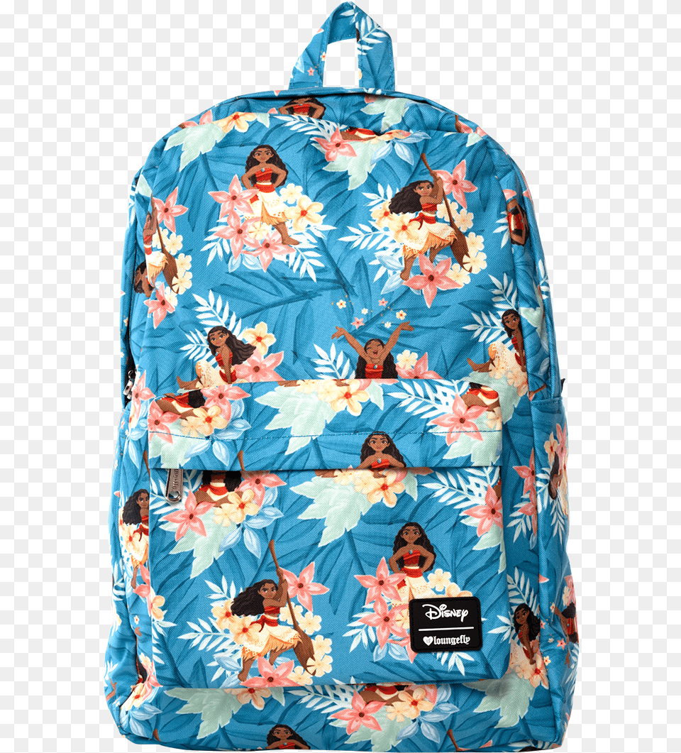Loungefly Disney Backpacks Moana, Backpack, Bag, Person, Adult Free Transparent Png