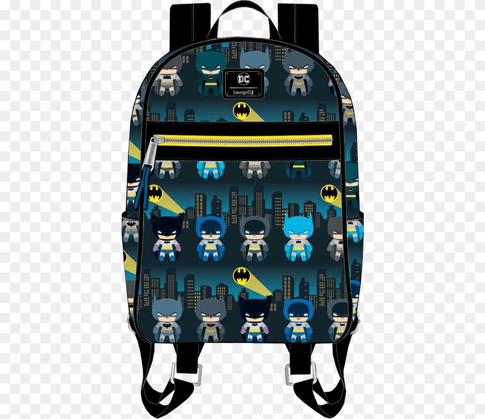 Loungefly Mini Backpack Batman September, Bag, Baby, Person, Adult Png