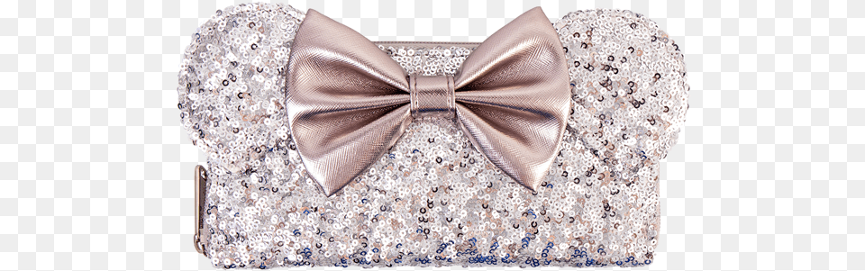 Loungefly Minnie Silver, Accessories, Formal Wear, Tie, Bow Tie Png Image