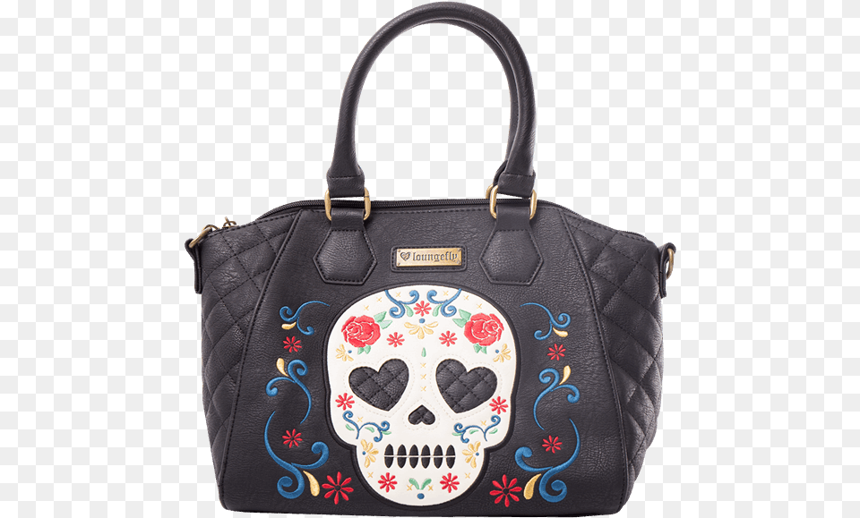 Loungefly Purse Crossbody Bag Handbag Floral Skull, Accessories Free Transparent Png