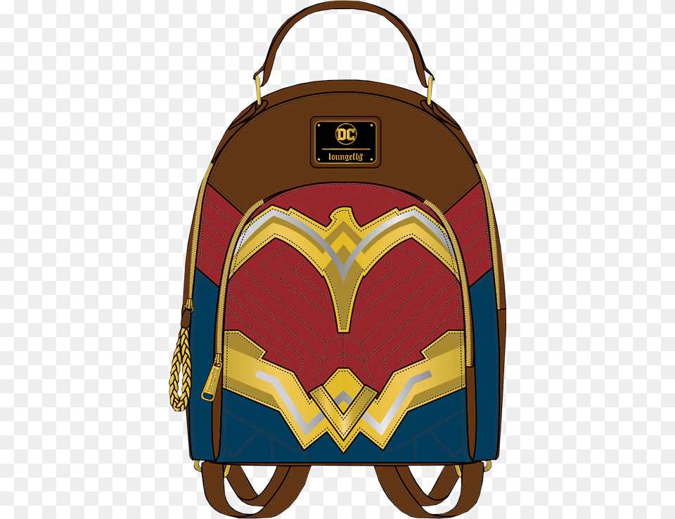 Loungefly Wonder Woman Backpack, Bag, First Aid Png Image