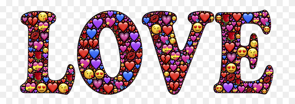 Love Purple, Text, Art, Number Free Transparent Png