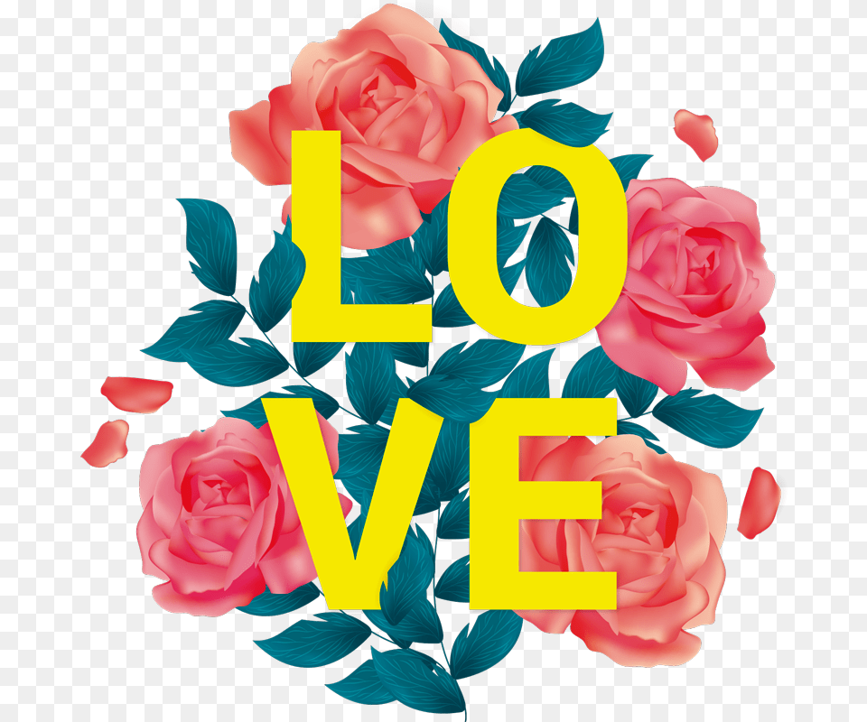 Love, Flower, Plant, Rose, Art Png