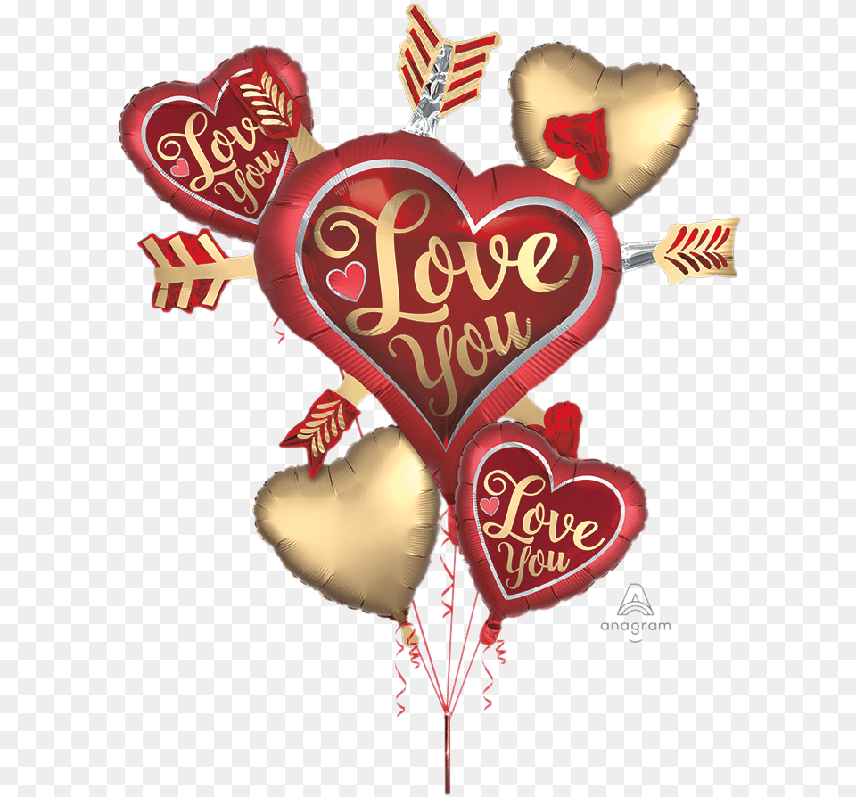 Love, Heart, Balloon Free Png Download