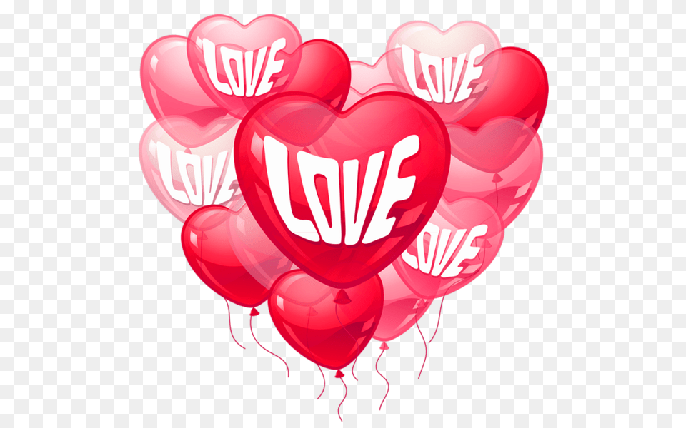 Love, Balloon, Heart Free Transparent Png