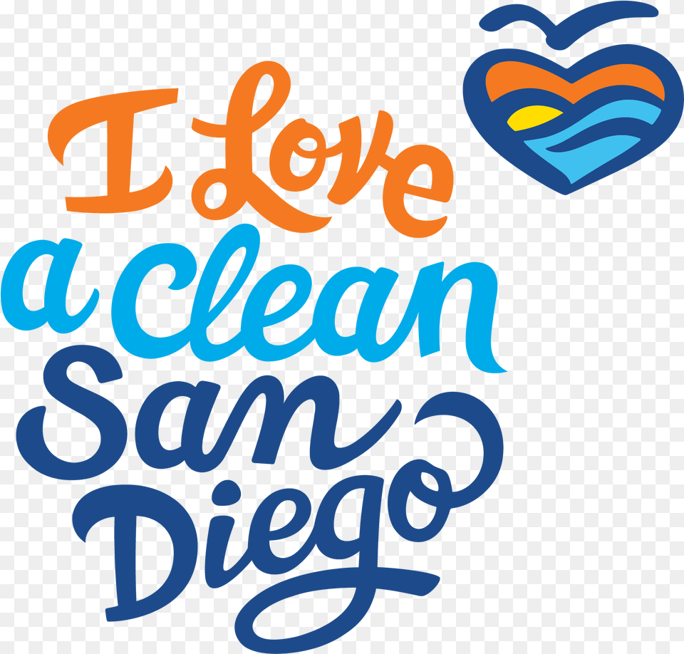 Love A Clean San Diego Logo Clipart Love A Clean San Diego, Text, Dynamite, Weapon Png