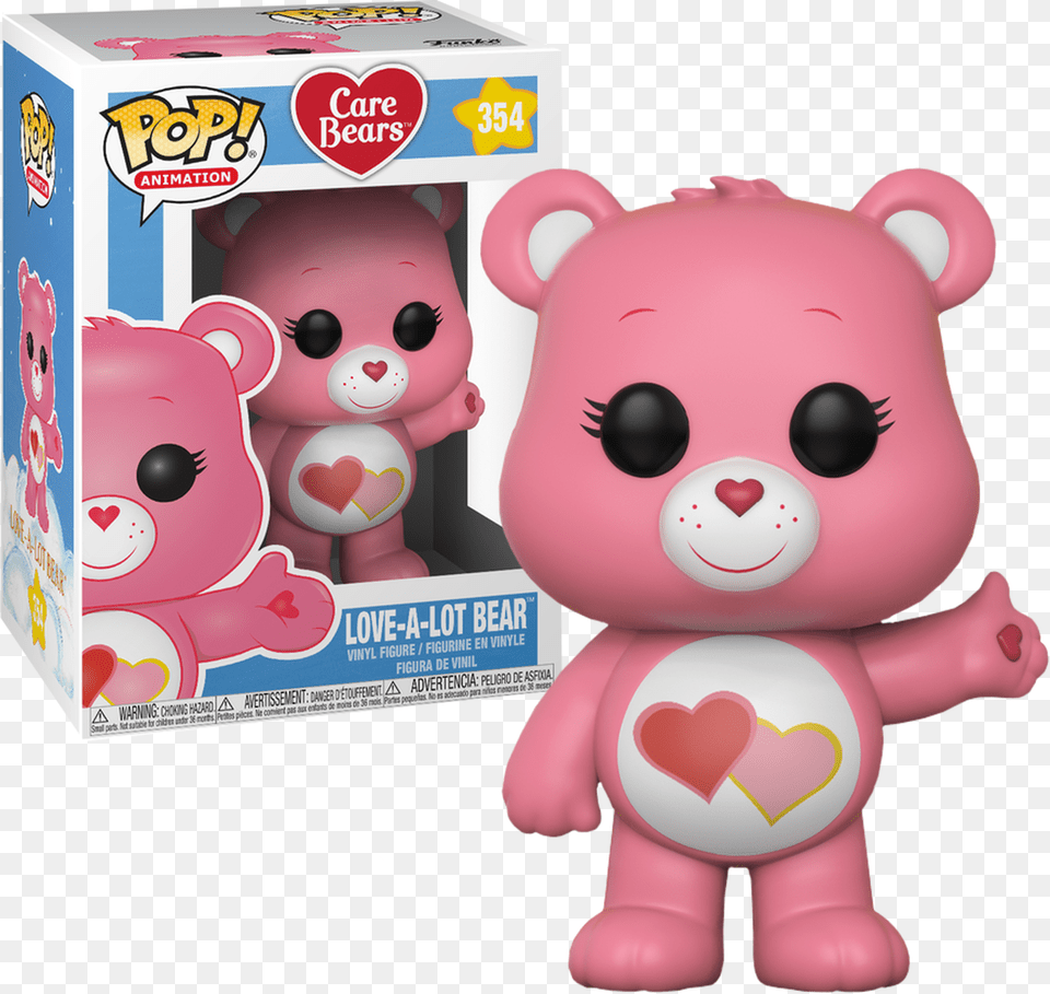 Love A Lot Bear Pop Vinyl Figure, Toy, Plush Free Transparent Png