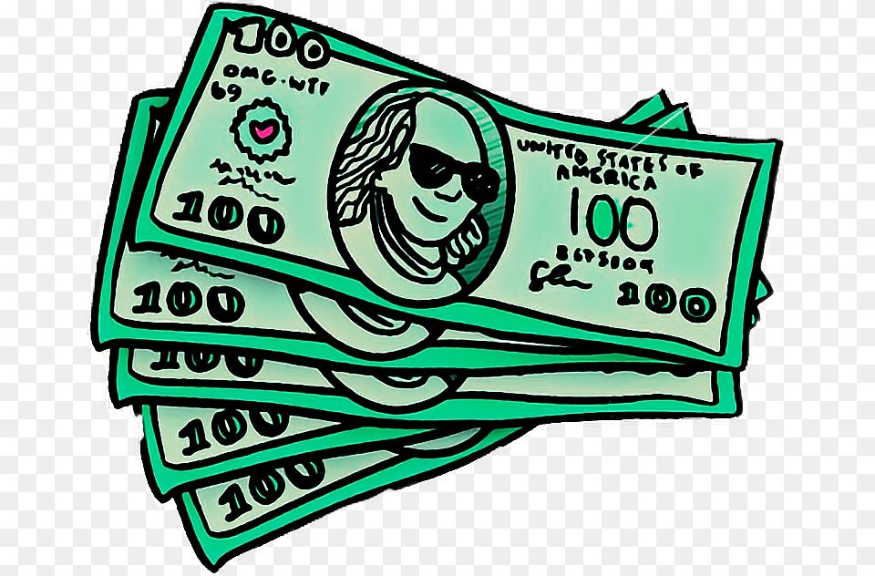 Love Allystickers Money Dinero, Face, Head, Person Png