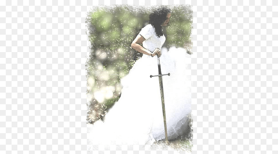 Love And Authority Bride Of Christ With Sword, Head, Portrait, Photography, Person Free Transparent Png