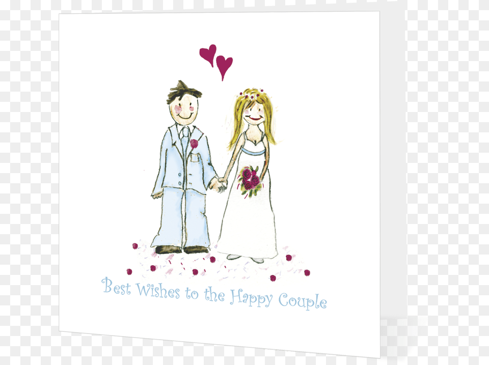 Love And Marriage Wedding Couple Tying The Knot Heart, Book, Publication, Comics, Adult Free Png Download