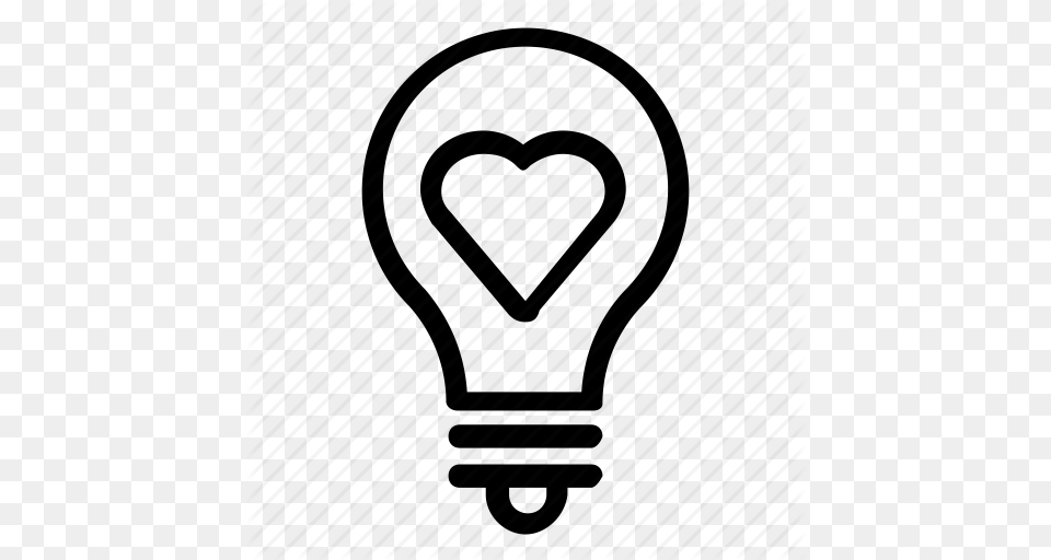 Love And Romance, Light, Lightbulb Png