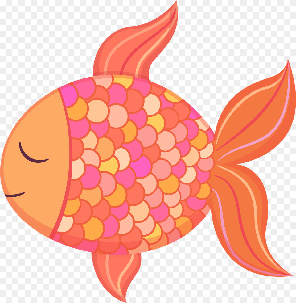 Love Animal Fishpinkpng Minus Sea Crafts Clip Art Transparent Background Fish Clipart, Sea Life, Goldfish, Astronomy, Moon Free Png Download