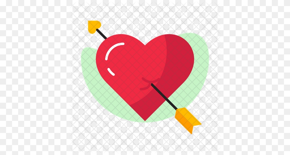 Love Arrow Icon Heart Free Png Download