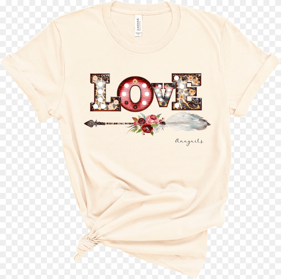 Love Arrow U2013 Anagails Active Shirt, Clothing, T-shirt Free Png Download