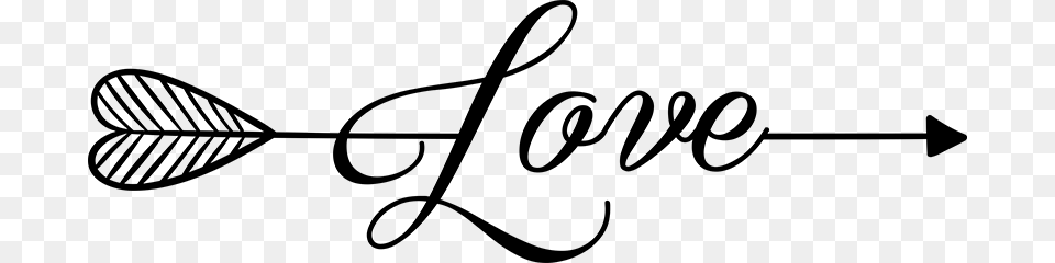 Love Arrow Wall Sticker Fashion Boutique Logo, Gray Png Image