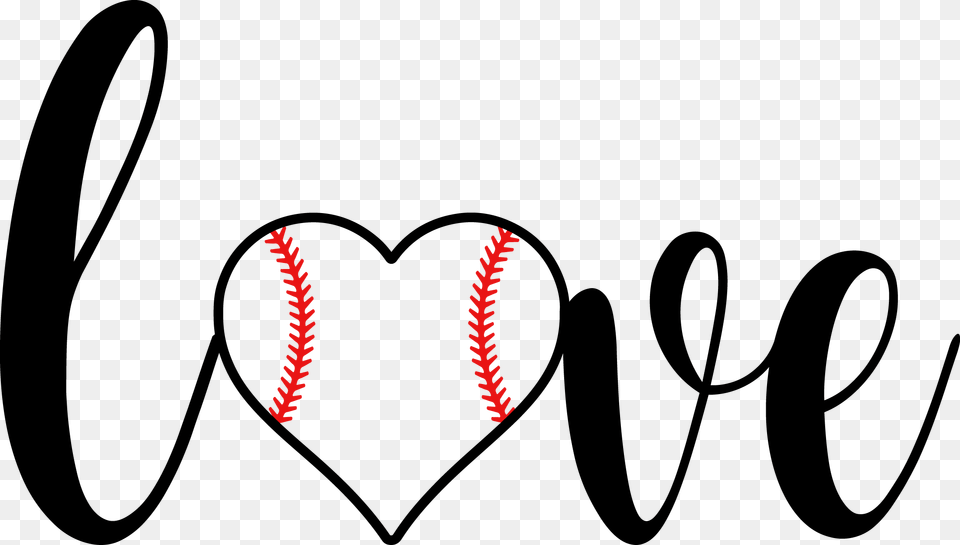 Love Baseball Heart Svg, Ball, Baseball (ball), Sport, Logo Png