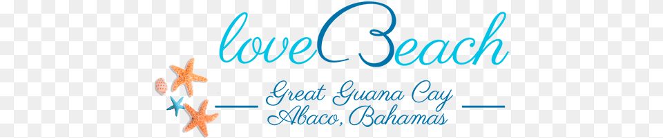 Love Beach Vacation Rental In Great Guana Cay Home Calligraphy, Animal, Sea Life, Text, Blackboard Free Transparent Png