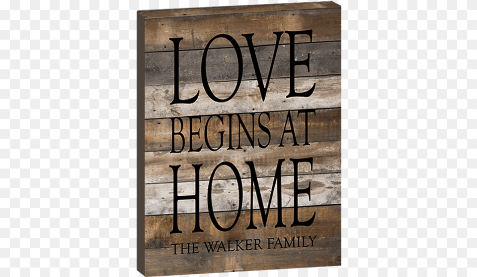 Love Begins At Home Wood Panel Signclass Poster, Text, Book, Publication, Box Png
