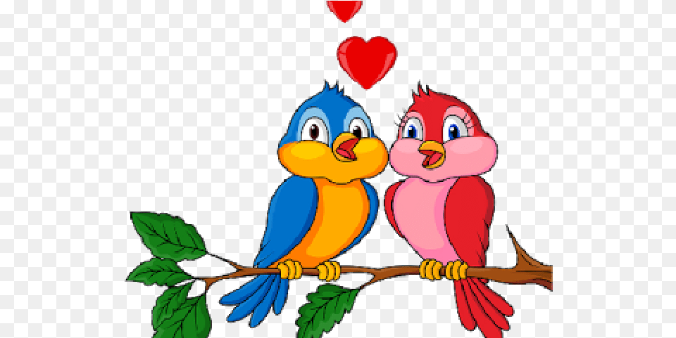Love Bird Clipart Before And After Marriage Funny, Cartoon Free Png