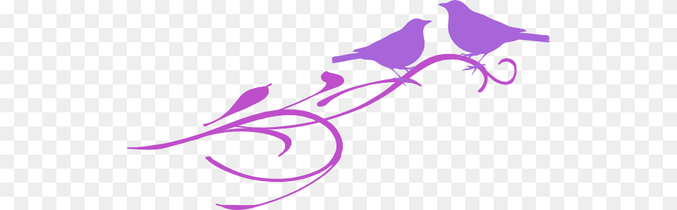 Love Birds Clip Art, Floral Design, Graphics, Pattern, Purple Png Image