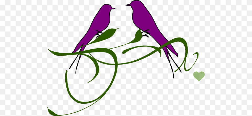 Love Birds Clip Art, Animal, Bird, Purple, Text Png Image