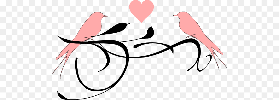 Love Birds Clip Art At Clker Love Birds Transparent Background, Animal, Bird Png Image