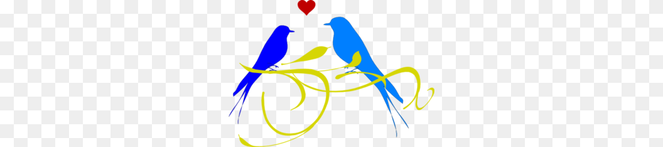 Love Birds Clip Art For Web, Animal, Bird, Text, Jay Free Png Download