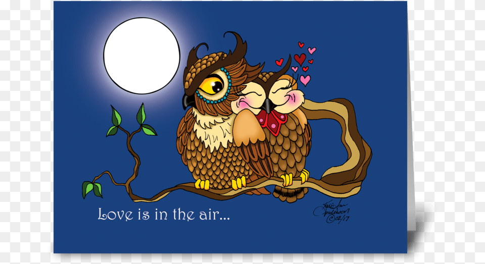 Love Birds Greeting Card Cartoon, Animal, Art, Bird, Graphics Free Png Download