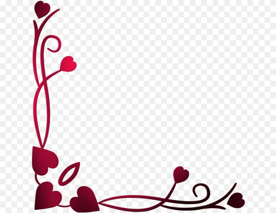 Love Blogger Valentine S Day Heart Design Border, Art, Floral Design, Graphics, Pattern Free Transparent Png