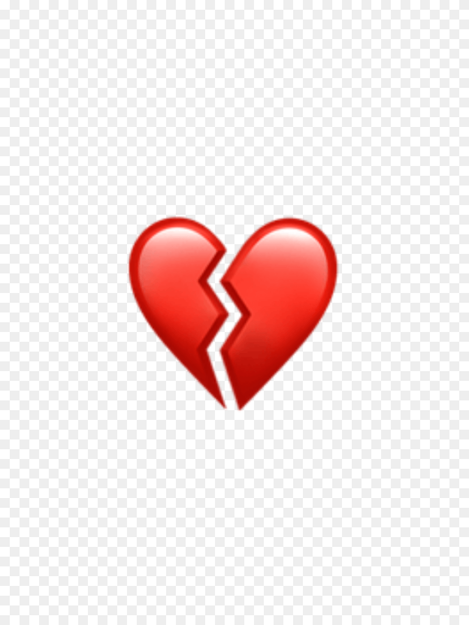 Love Broken Brokenheart Brokenhearts Emoji Iphone Red, Heart, Food, Ketchup, Symbol Free Png