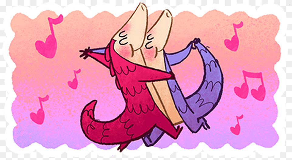 Love Card Dance 420px Pangolin Love, Baby, Person Free Transparent Png