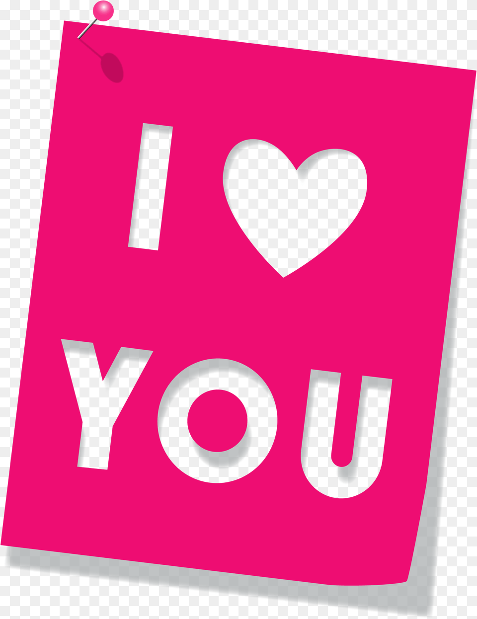 Love Clip Art Pink I Love You, Symbol, Text Free Png