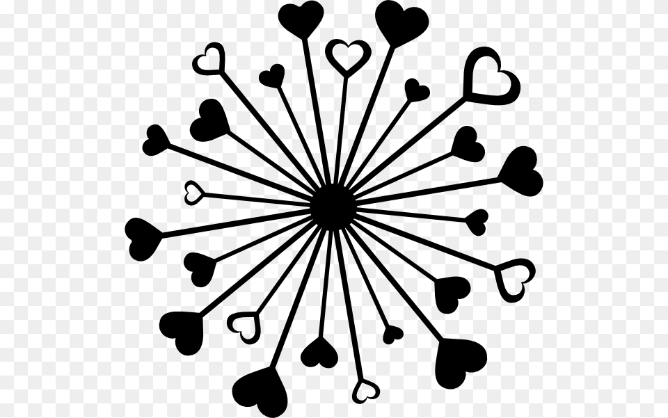 Love Clipart Black And White, Chandelier, Lamp Free Transparent Png