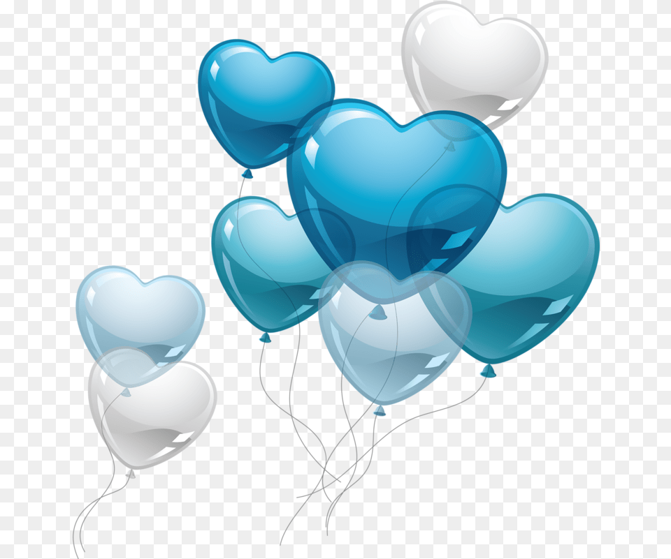Love Clipart Blue Birthday Balloons Blue Transparent Blue Birthday Balloon Transparent Background Png Image