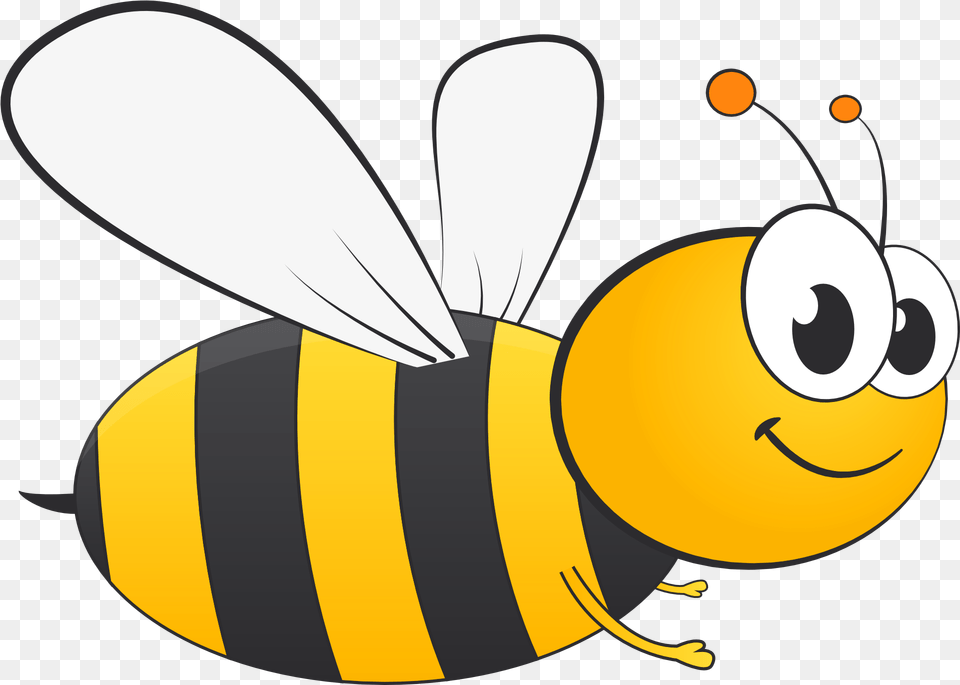 Love Clipart Honey Bee Bee Transparent Background Clipart, Animal, Honey Bee, Insect, Invertebrate Free Png Download