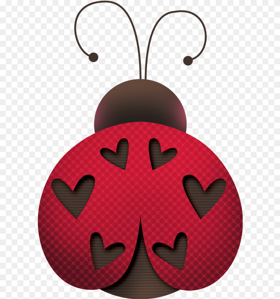 Love Clipart Ladybug Ladybird Beetle Transparent Cartoon Transparent February Clipart, Food, Fruit, Plant, Produce Free Png Download