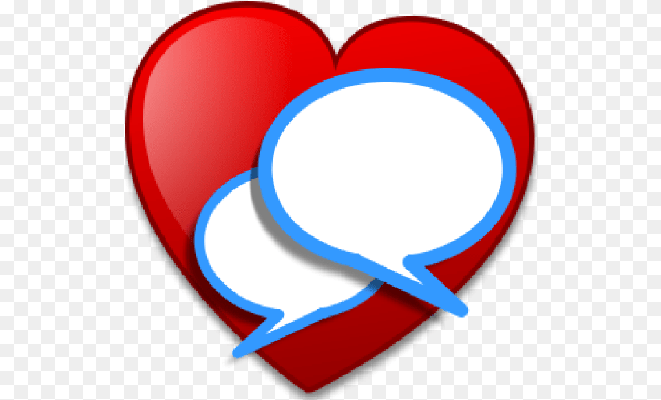 Love Conversation Clip Arts For Web Clipart Heart To Heart Talk, Balloon Png