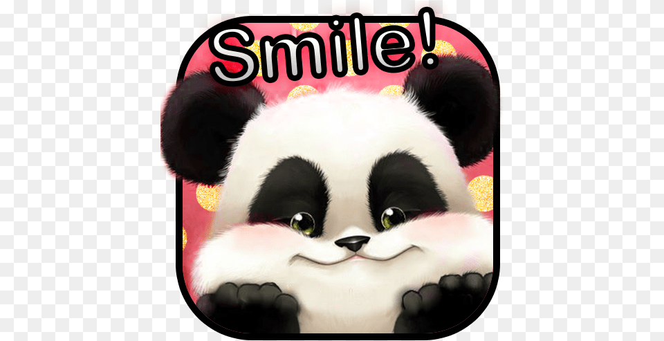 Love Cute Panda Keyboard Theme Soft, Animal, Bear, Giant Panda, Mammal Free Png