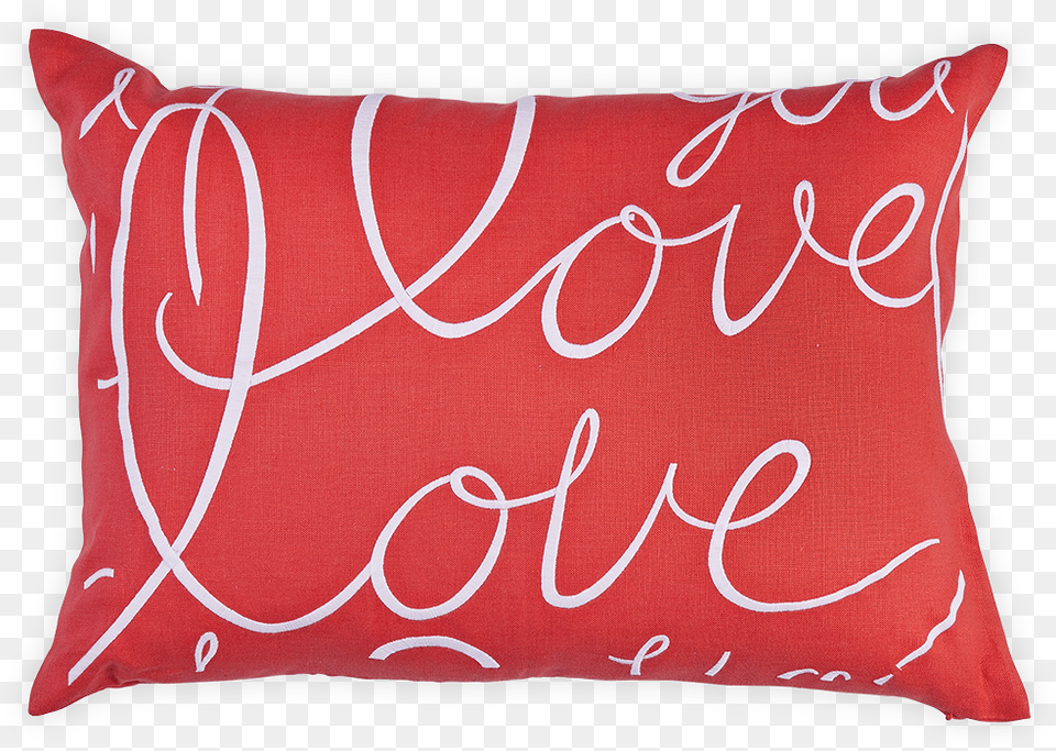 Love Decorative Pillow Throw Pillow, Cushion, Home Decor, Flag Png