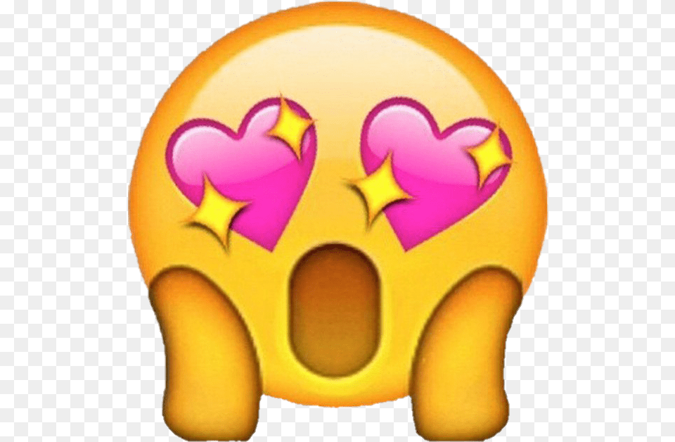 Love Emoji Backgrounds Ily Love Emoji Backgrounds Pink Heart Eyes Emoji Free Png