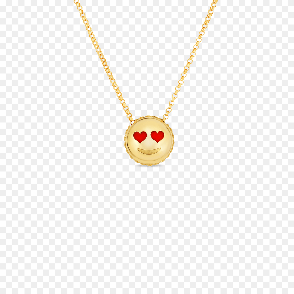 Love Emoji Pendant Roberto Coin, Accessories, Jewelry, Necklace, Locket Free Png Download