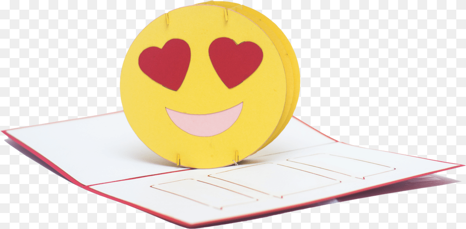 Love Emoji Pop Up Card Smiley Free Png