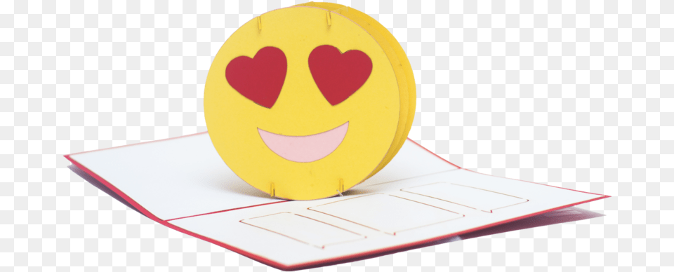 Love Emoji Pop Up Card Smiley, Tape Free Png