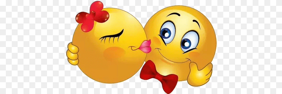 Love Emoji Transparent Happy New Year 2019 Kiss, Balloon Png